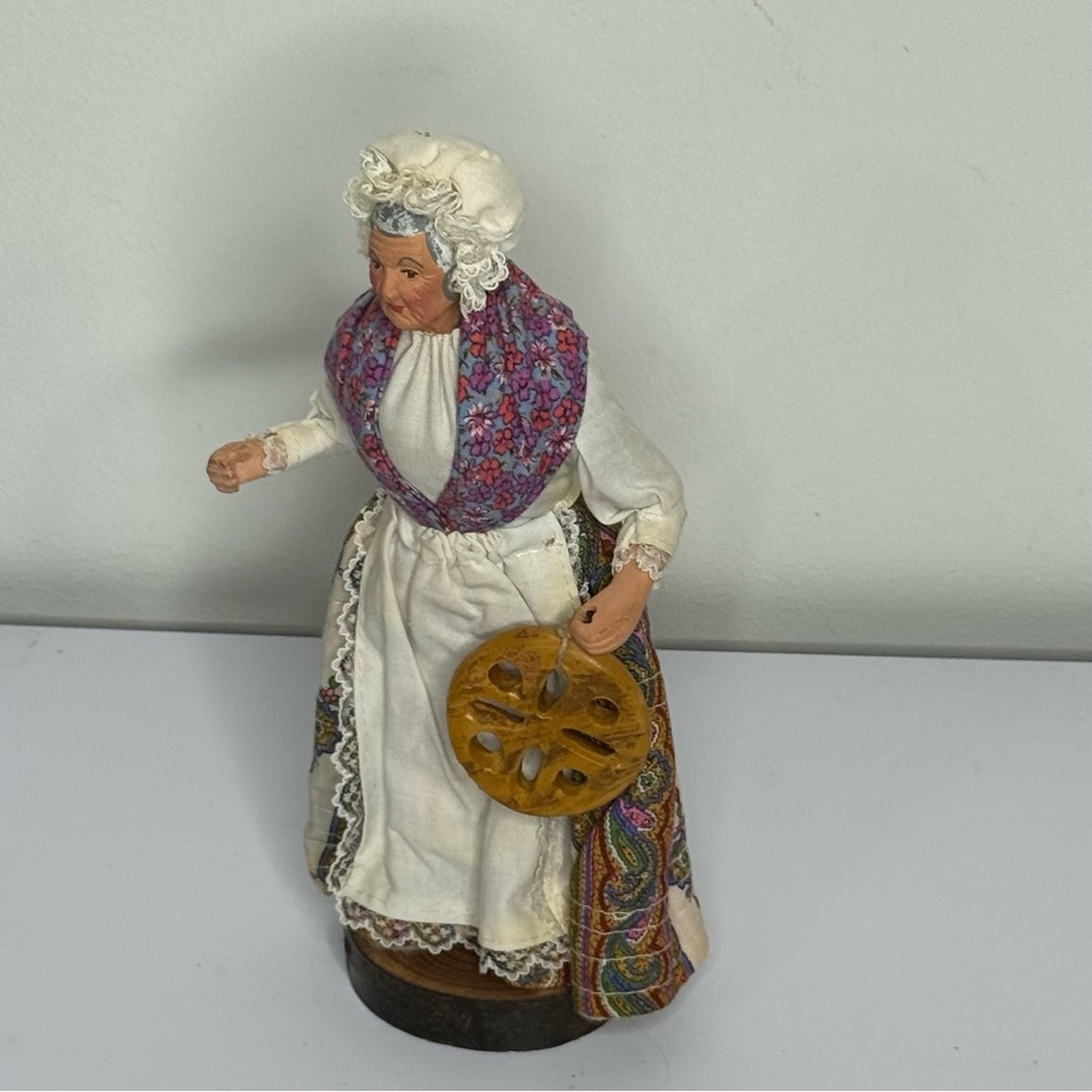 Vintage Santons Traditional Handcraft Clay Figurine